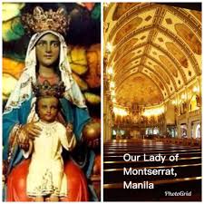 She is the patron saint of catalonia, an honour she shares with saint george (sant jordi in catalan). Our Lady Of Montserrat Manila San Beda College Alabang Facebook
