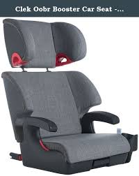Clek Oobr Booster Car Seat Thunder Ensure Your Child Has A Safe Ride Without Sacrificing Comfort Or Style W Car Seats Backless Booster Seat Booster Car Seat