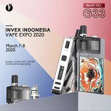 Sole authorized distributor for craving vapor for south east asia. Invex Indonesia Vape Expo 2020 Lost Vape
