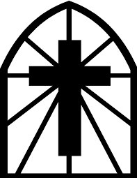 Stained Glass Window Coloring Page For Kids To Decorate Use In Long Hallway Cross Coloring Page Stained Glass Glass Window Art