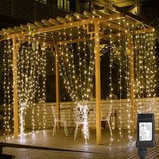 We at first lighting have a wide selection of led lights for the bedroom that fit both needs. Lepro 9 8 9 8ft Warm White Led Curtain Lights For Wedding Christmas Bedroom Party Garden Patio