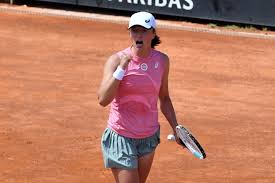 Tennis player from #17 on @wta. Iga Swiatek Completes Double Duty To Reach Rome Final Ubitennis