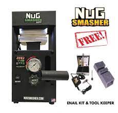 Nugsmasher Xp 12 Ton Rosin Press Pressing Heating Element Enail