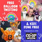 Free Balloon Twisting & Kids Dine Free event image
