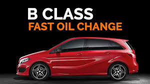 Quick Oil Change Mercedes B Class W246 Youtube