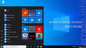 Installer des thèmes de bureau dans windows 10 les dernières mises à jour de windows 10 se sont accompagnées de la publication de thèmes de bureau sur le windows store. Windows 10 Activer Le Theme Sombre Dark Mode Le Crabe Info
