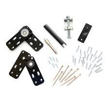 A quick look at our upper and lower hinge pieces. Single Flush Mount Hardware Murphy Door Inc