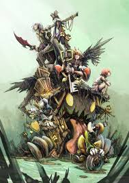Kingdom Hearts By Johndevlin On Deviantart Kingdom Hearts Art Kingdom Hearts Kingdom Hearts 3