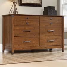 Carson forge sofa table washington cherry. Sauder Carson Forge 415520 Rustic Style Dresser With Wrought Iron Style Accents Corner Furniture Dressers
