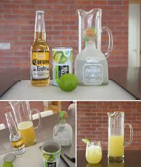 Texas Style Beer Rita S Use 1 Can Of Minute Maid Frozen Limeade Pour In Pitcher Refill The Empty Can Frozen Limeade Drinks Alcohol Recipes Yummy Drinks
