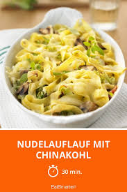 Nudelauflauf Mit Chinakohl Rezept Chinakohl Nudelauflauf Chinakohl Rezepte