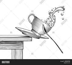 Falling cup illustrations & vectors. Coffee Cup Falling Image Photo Free Trial Bigstock