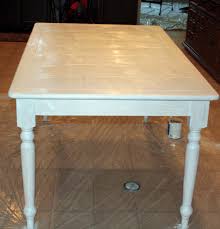 painting a tiled table kitchen table