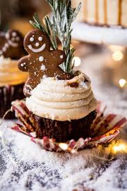 40 Christmas Cupcake Recipes Delicious Christmas Treats For All Christmas Cupcakes Recipes Gingerbread Cake Christmas Treats