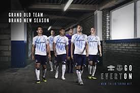 A third jersey, alternate jersey, third kit, third sweater or alternate uniform is a jersey or uniform that a sports team can wear instead of its home outfit or its away outfit during games, often when the colors of two competing teams' other uniforms are too similar to contrast easily. Here S How You Can Save 15 On Everton S New Third Kit This Weekend Liverpool Echo