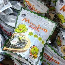 Manjun Jaban Rumput Laut Kering Rasa Kari Sebagai Cemilan Disajikan Dengan Bubur Disajikan Dengan Mie Disajikan Dengan Nasi Prod Cemilan Kari Produk