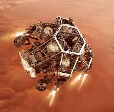 Nasa's mars 2020 perseverance mission captured thrilling footage of its rover landing in mars' jezero crater on feb. Nasa Sonde Perseverance Erfolgreich Auf Mars Gelandet Welt