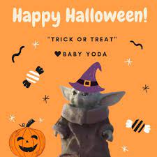 Pin By Dana Coburn On Geek Pics For The Geek In Us All Yoda Halloween Star Wars Halloween Yoda