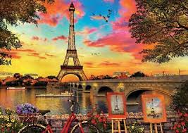 Sees it, fitness, happy, life, beautiful, spain, europe, usa, uses, eiffeltower, paris, france, rome, london. Educa Sunset In Paris Jigsaw Puzzle 3000 Pieces 37 97 Picclick Uk