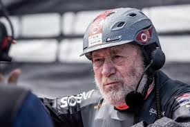 Sir Robin Knox-Johnston takes flight