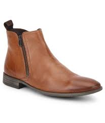 Clarks Chart Zip Tan Boots