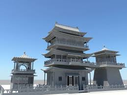 Ancient Chinese Palace 3d Model Maya Files Free Download Modeling 46471 On Cadnav 3d Model Ancient Chinese Ancient