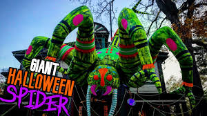 See how you have inspired all of us, spider rider? Halloween Decorations 2020 Giant Mechanical Spider In East Aurora Ny Youtube