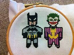 Use dmc or other stranded embroidery floss to complete your creation. Batman And Joker Cross Stitch By Snazberry On Deviantart Cross Stitch Cross Stitching Cross Stitch Embroidery