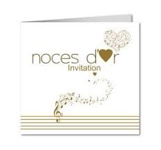 Carte Invitation Anniversaire De Mariage Noces D Or Partition Notes De Musique Anniversaire De Mariage 50 Ans Carte Invitation Mariage Et Carte Anniversaire De Mariage