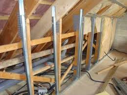 Poser Des Rails Pour Cloisons Seches En Placo Type Ba13 Cloison Placo Cloison Et Bricolage Maison