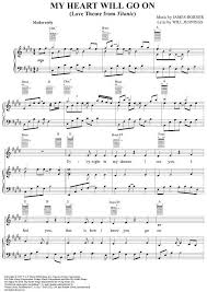 My Heart Will Go On Love Theme From Titanic Violin Sheet Music Piano Learn Piano