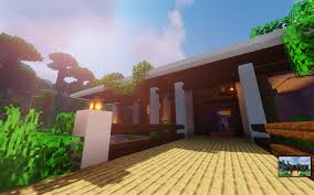 In our list of minecraft modern house ideas suburban house is on top, the reason for this choice is that minecraft suburban house is a key of the entry to a modernistic environment of minecraft. Tropical Modern House Lani 1 14 Minecraft Map