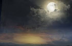 صور خلفيات القمر خلفيات جميلة عن القمر سهر الليالي Ocean Painting Clouds Landscape