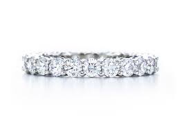 Full Circle Diamond Band Tiffany Wedding Band Wedding Rings Oval Small Engagement Rings