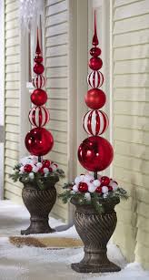 Outdoor Christmas Decorations For A Holiday Spirit Family Holiday Net Guide To Family Holidays On The Internet Outdoor Christmas Decorations White Christmas Ornaments Christmas Decorations