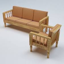 You can either buy furniture carved out of solid wood material from our offerings or get it customized to match your requirements. Brown Wooden Sofa Set Rs 12000 Set New Florida Interiors Id 15115884788