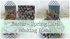 Spring is in the air and we are ready to make cards featuring the warm, rainy weather. Easter Card Ideas Decor8yourlife Com