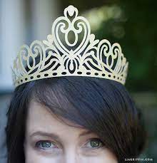 45 free paper crown templates. Paper Crown For All The Paper Queens
