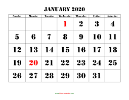 2020 January Calendar January January2020 Januarycalendar2020 2019calendar Calendar Printables Monthly Calendar Template Monthly Calendar Printable