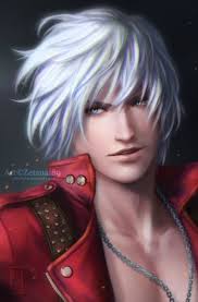 DANTE _Soul in red_portrait by Zetsuai89