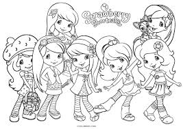 The cute pictures are great for inspiring this website offers a great collection of some cute strawberry shortcake coloring sheets. Free Printable Strawberry Shortcake Coloring Pages For Kids