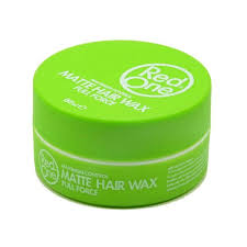 Each wax has been formulated to create a special effect that cannot be achieved with other techniques. Red One Matte Hair Wax Green Matte
