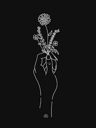 Your search terms were generic so only a selection has been returned. Hand Holding Flowers Flowers Gift Present Flowerfashion Drawing Beautful Psychologydrawing In 2021 Flower Drawing Drawing Wallpaper Black Paper Drawing