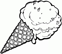 Ice cream cone coloring page. Ice Cream Coloring Pages 100 Images Free Printable