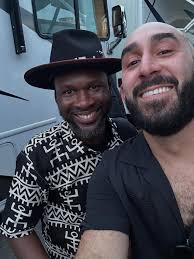 Marcus Strickland Trio at Prospect Park. Jamming at the boathouse  yesterday.. @marcusstrickland @e.j.strickland @michaelolatuja  @alegbaandfriends