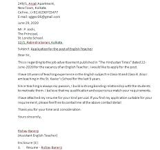 Format of job application for teacher on contract basis in government or private schools.it can be used as a cover letter of job application for defense, lahore. How To Write A Letter Asking For A Job As A Teacher In A School Quora