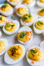 Start by placing eggs in a single layer in a large saucepan. Easy Deviled Eggs Culinary Hill