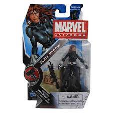In the comics, black widow falls in love with clint barton aka hawkeye. Marvel Universe Series 2 Black Widow 3 75 Action Figure 11