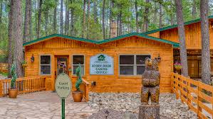 Cabins offer charm all year round. Ed Swain Photography Story Book Cabins