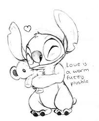 Pin By Laura Rodriguez On Everything Pins Stitch Drawing Stitch Coloring Pages Disney Drawings